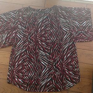 Dana Buchman Tops - Never Worn Dana Buchman Animal Print Top Dana Buchman Tops - Never Worn Dana Buchman Animal Print Top